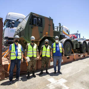 New special vehicles for the Army arrive through TCP