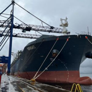 TCP receives inaugural berthing of new ZGT line from Israeli shipowner ZIM