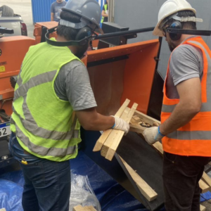 Terminal de Contêineres de Paranaguá agora oferece serviço de destruição de suportes e embalagens de madeira condenada